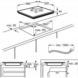 Płyta indukcyjna Electrolux Infinite Bridge SLIM-FIT EIV634
